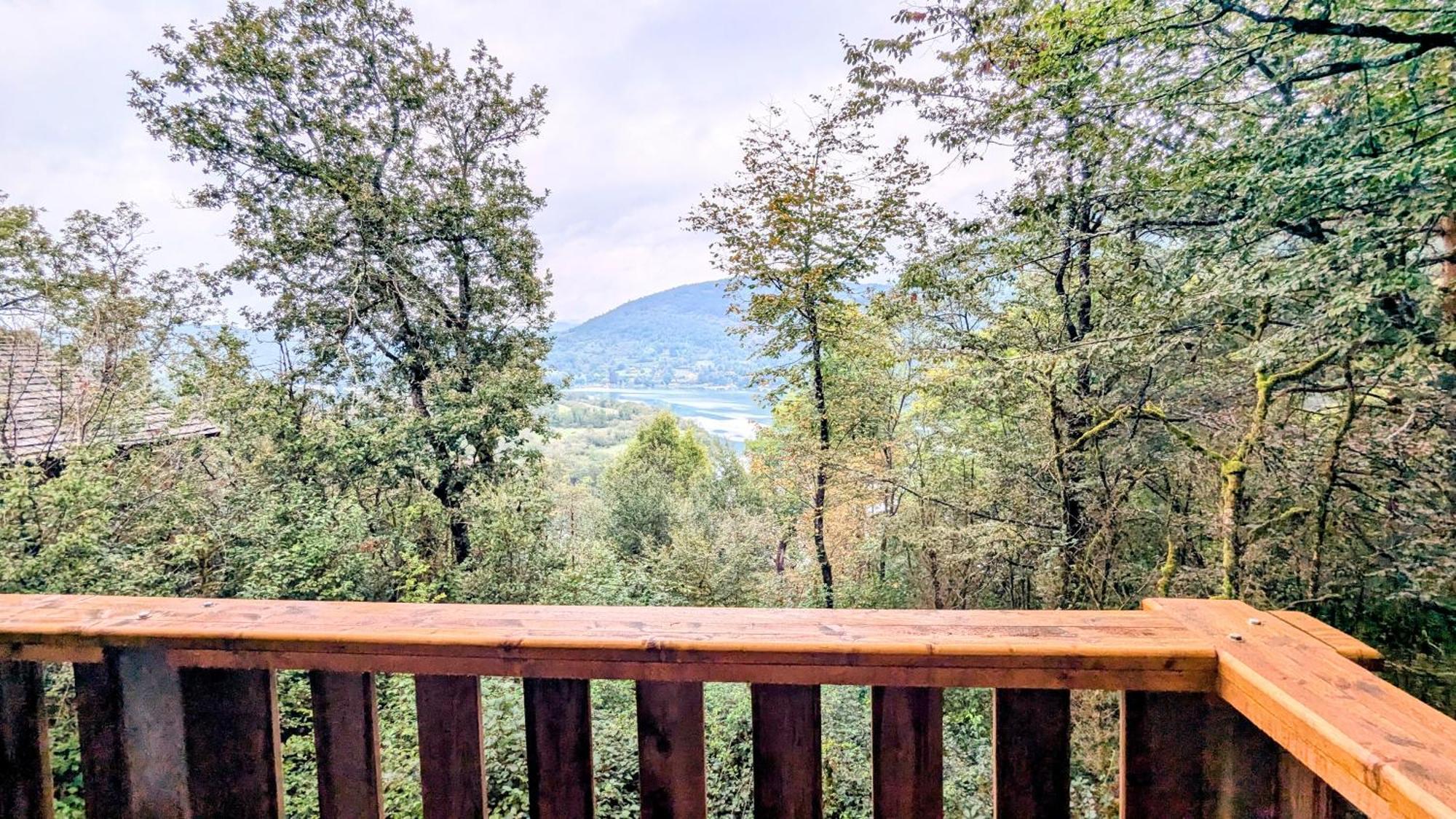 Cabanes Et Lodges Du Belvedere Serrieres-sur-Ain المظهر الخارجي الصورة